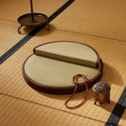 Zabuton in round tatami 'Fujida' Japan Clothing