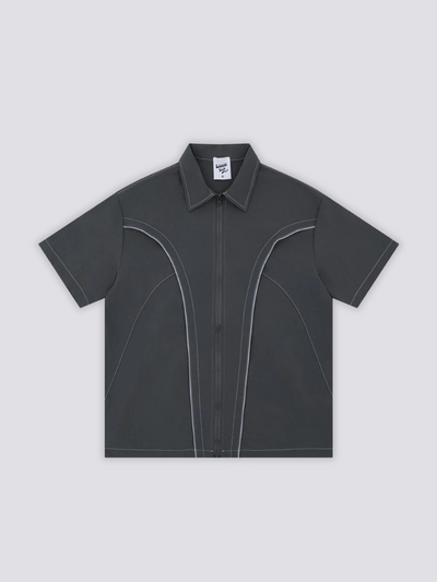 Zip-Up Shirt - ビュッ