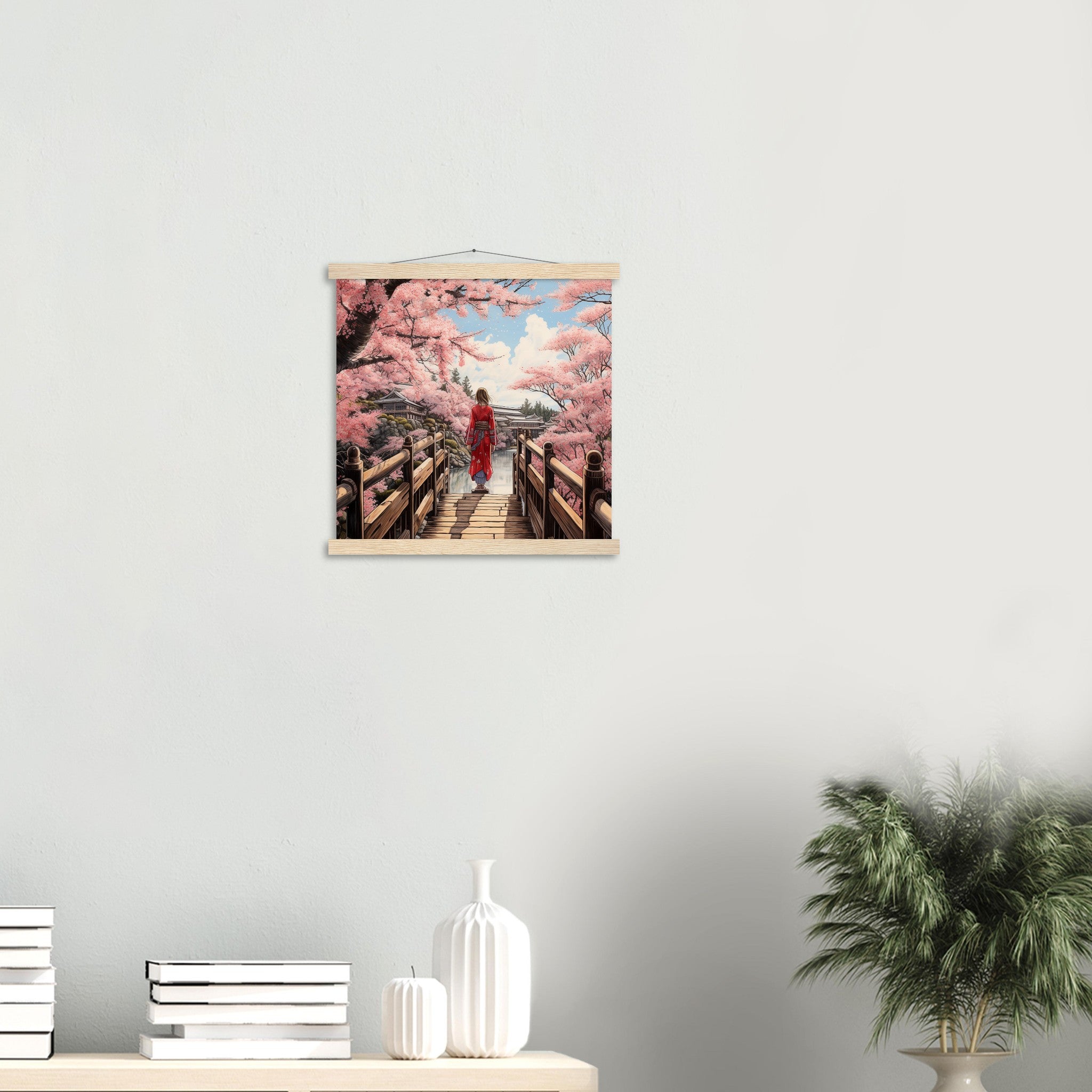 Japanese Cherry Blossom Painting 'Sakura'