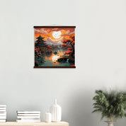 Japanese Landscape Painting 'Tsuruga'
