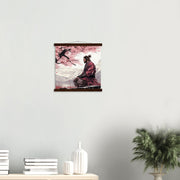 Japanese painting Sakura 'Samurai'