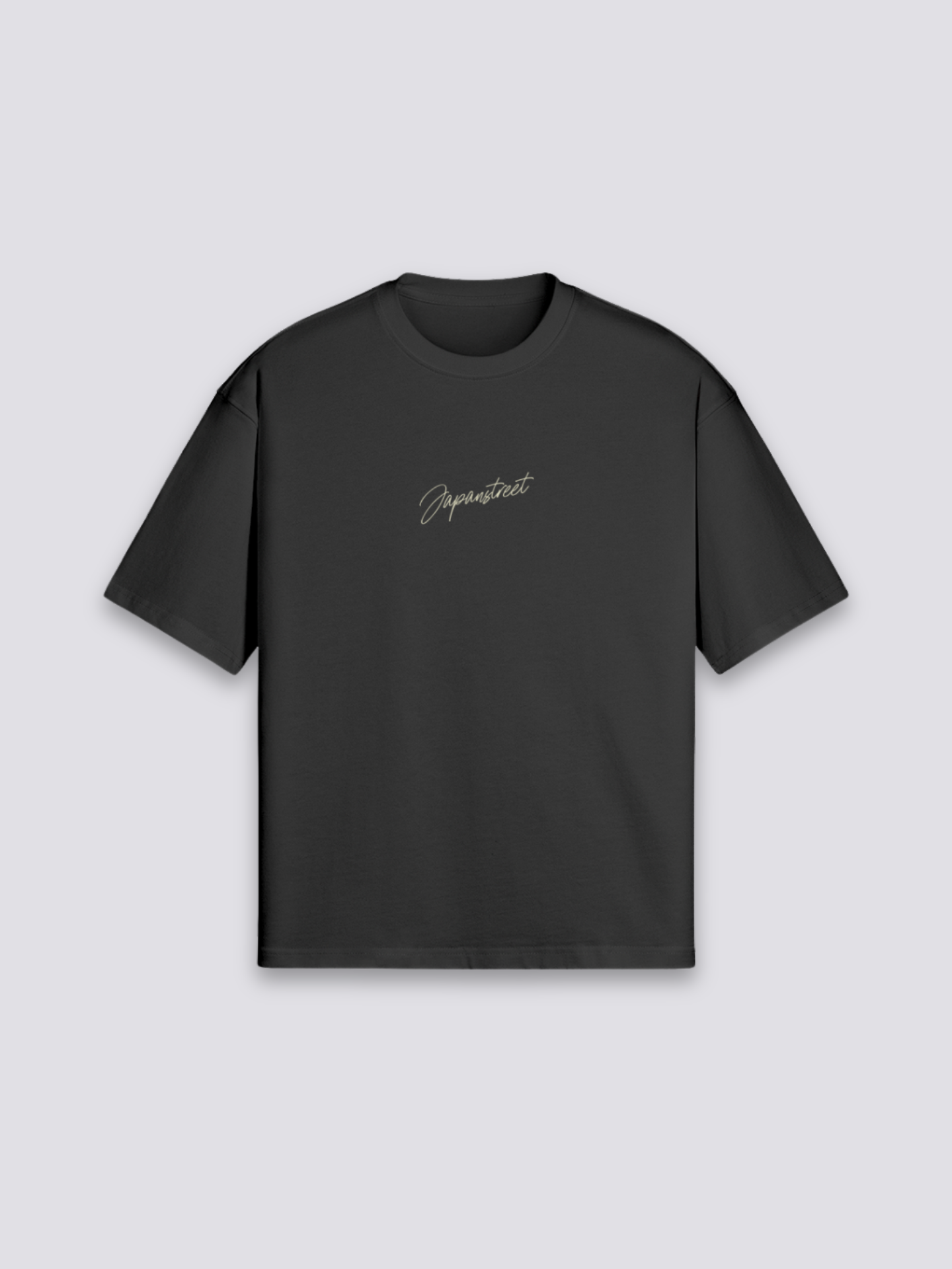 Side view of japanese t-shirt