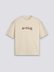 Side view of japanese t-shirt