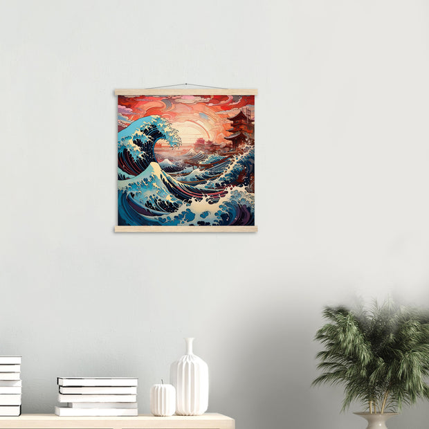 The Wave Japanese Painting &