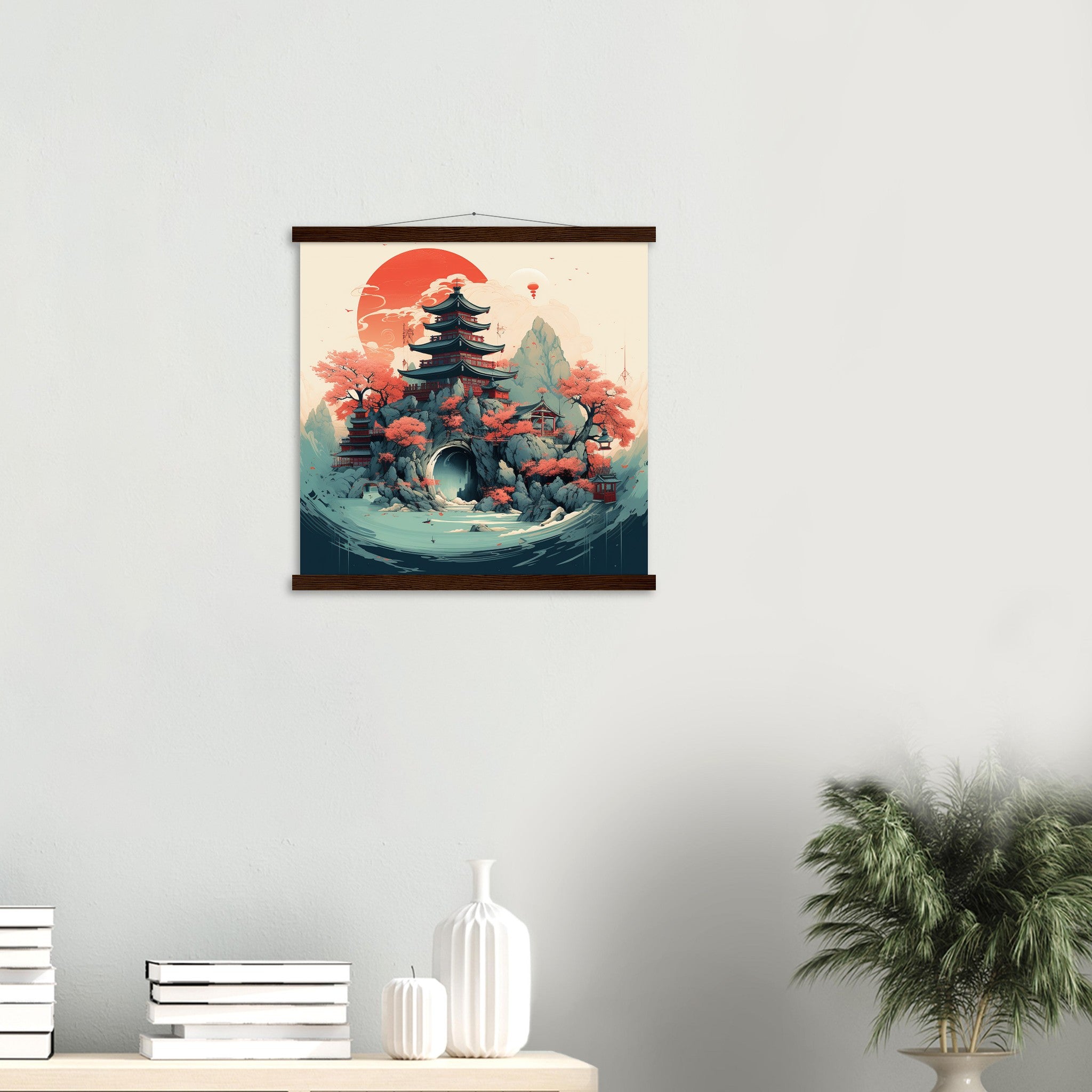 Japanese Style Painting 'Oko-Iyuma'