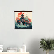 Japanese Style Painting 'Oko-Iyuma'