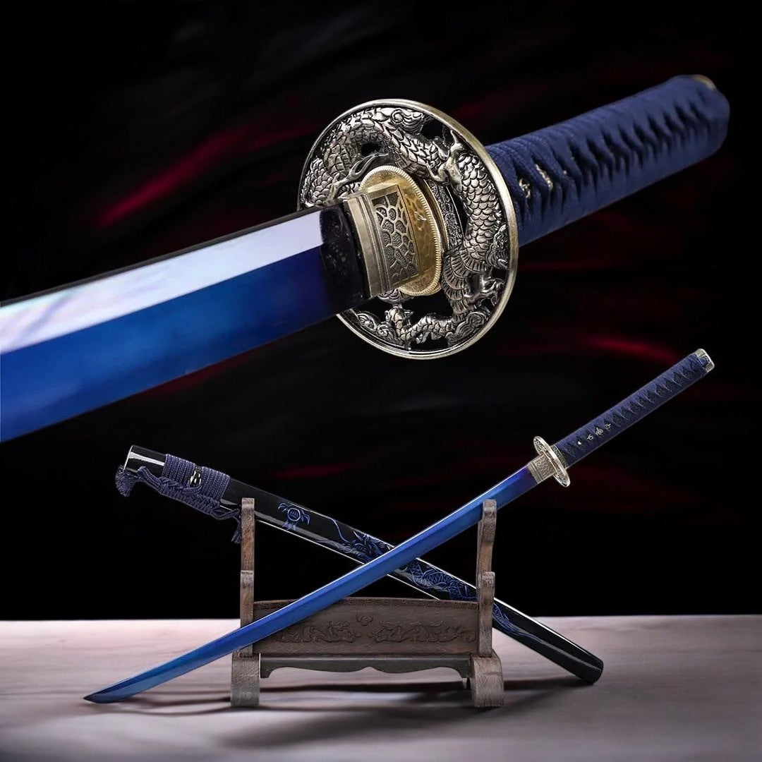 Blue Dragon Katana - ドラゴン