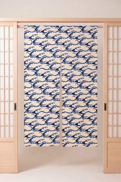 Japanese Noren 'Umikaze'