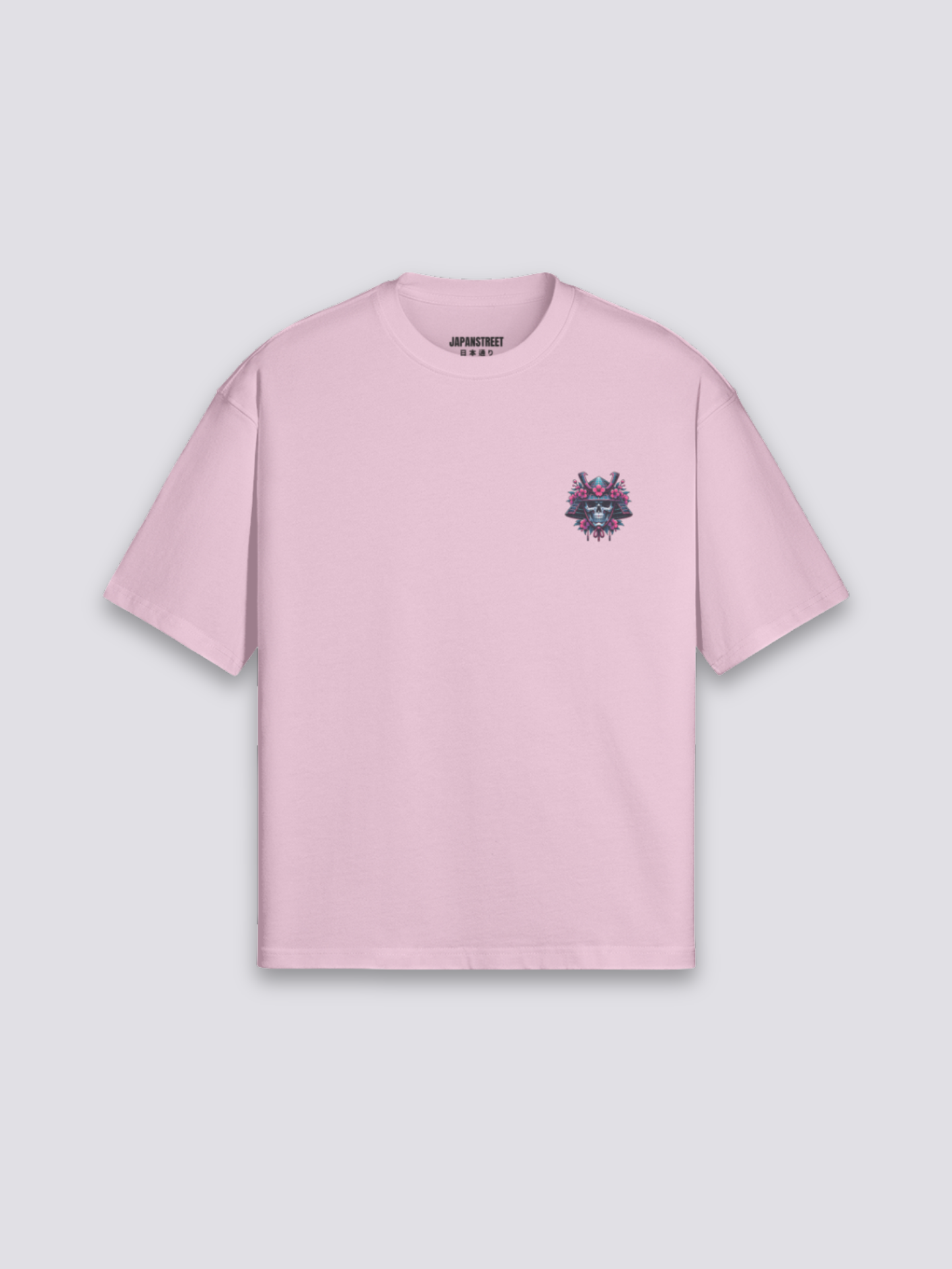 Cyberpunk Samurai T-Shirt - さむらい — samurai skull graphic (7)