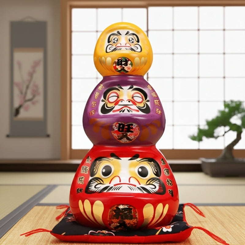 Japanese-style daruma doll