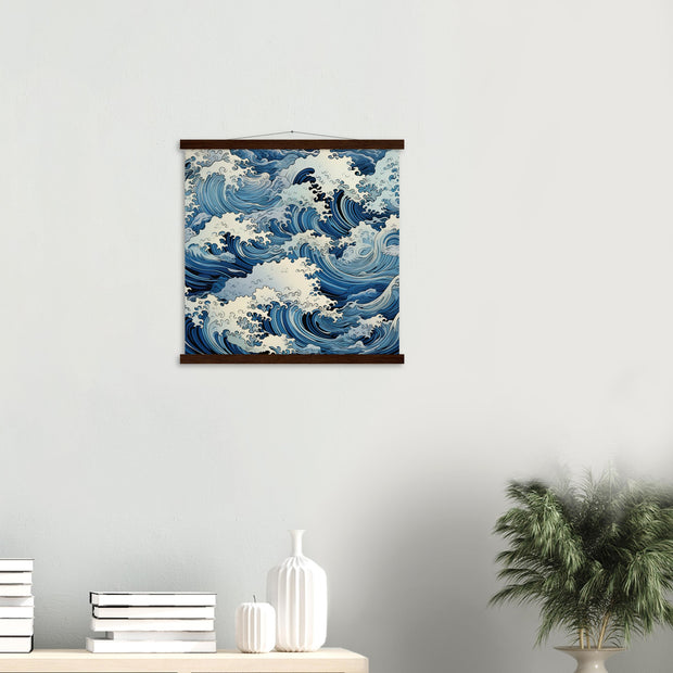Japanese Wave Painting &