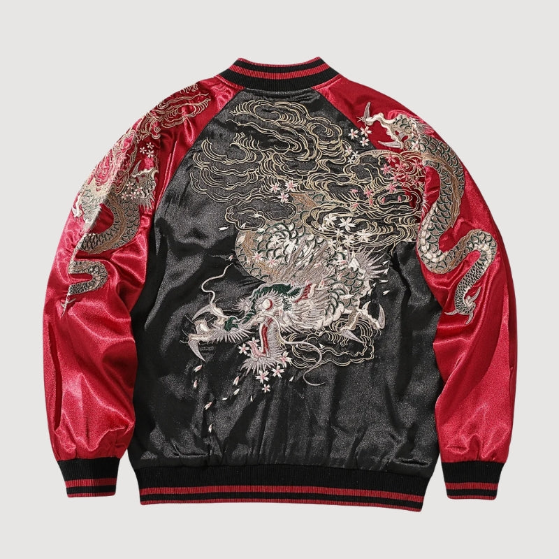 Dragon Sukajan Jacket 'Raijin no Ikazuchi'