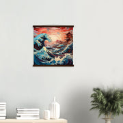 The Wave Japanese Painting 'Utawaro'