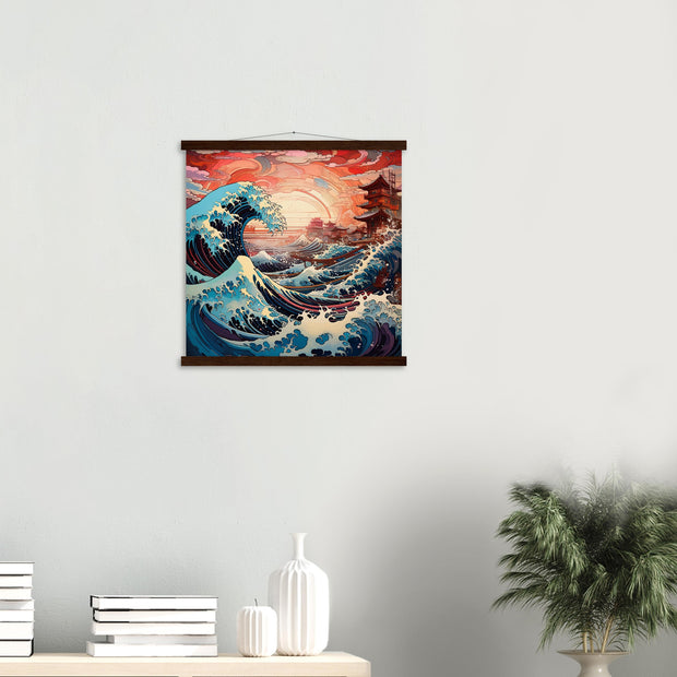 The Wave Japanese Painting &