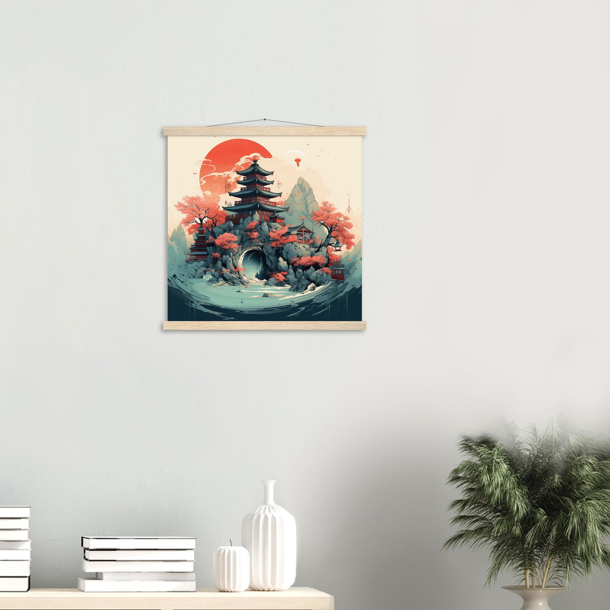 Japanese Style Painting 'Oko-Iyuma'