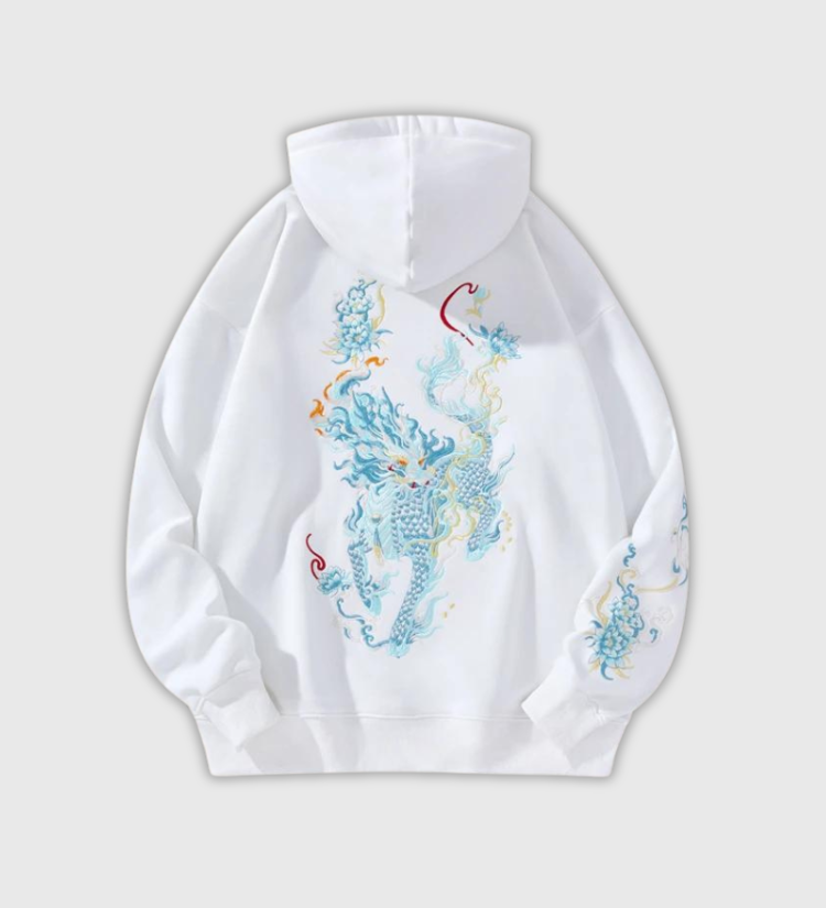 stay chic and classy by wearing our edition of the embroidery design hoodie&nbsp;