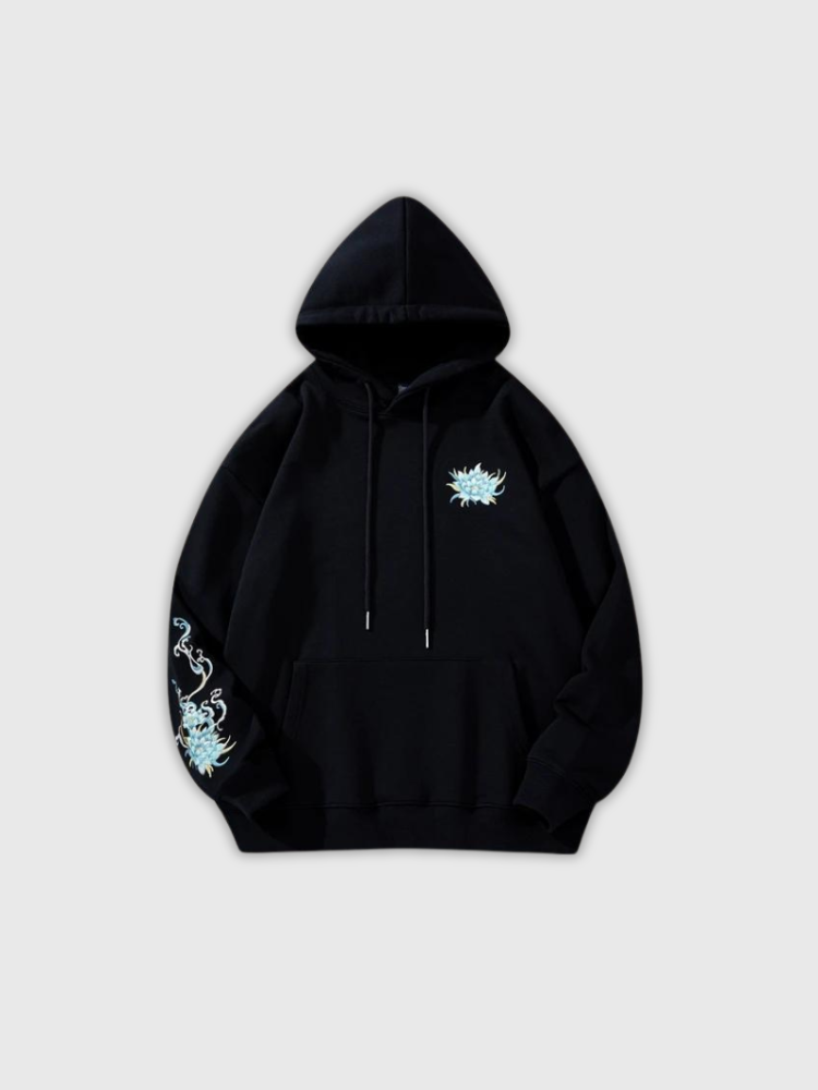 Embroidery Design Hoodie 'Aizuma'