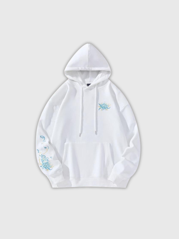 Embroidery Design Hoodie 'Aizuma'