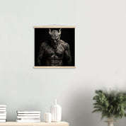 Tableau Tattoo Wall Art 'Oni'