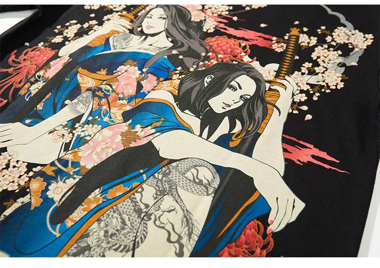 Geisha Shirt 'Niigata x Watanabe'