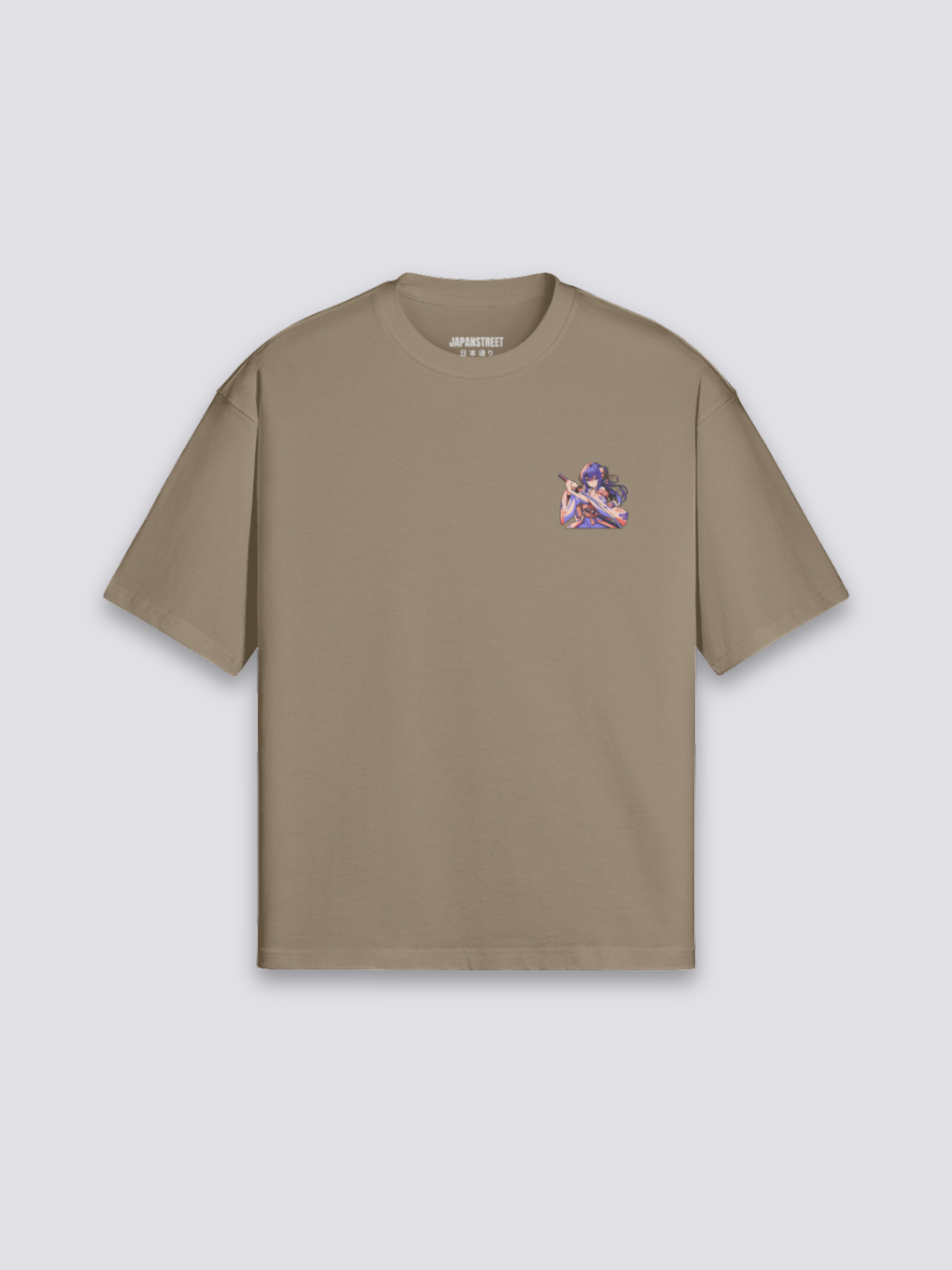 Styled look featuring japanese t-shirt