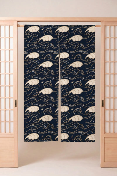 Japanese Noren 'Shizuka'
