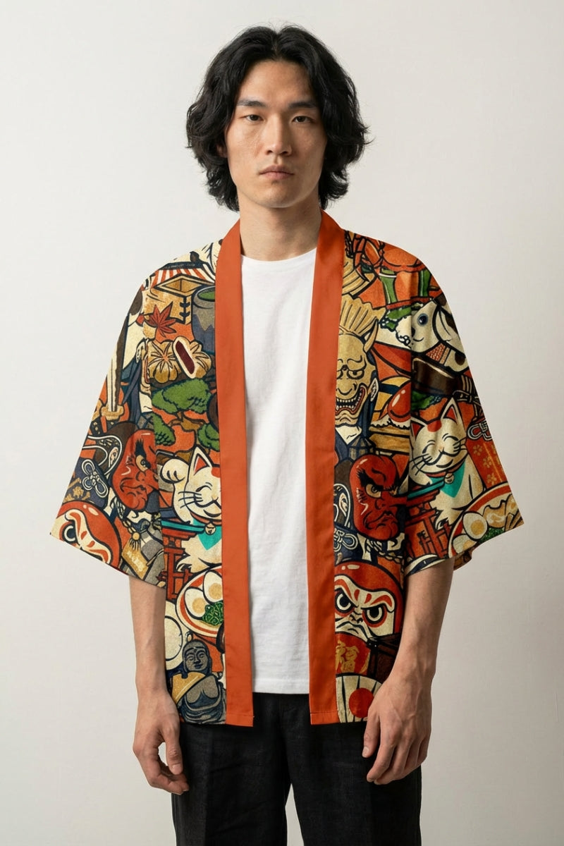 Japanese-style haori