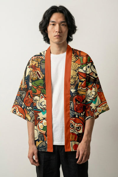 Haori Anime 'Nihon no Shinboru'