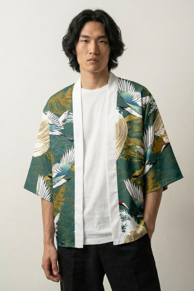 Japanese-style haori