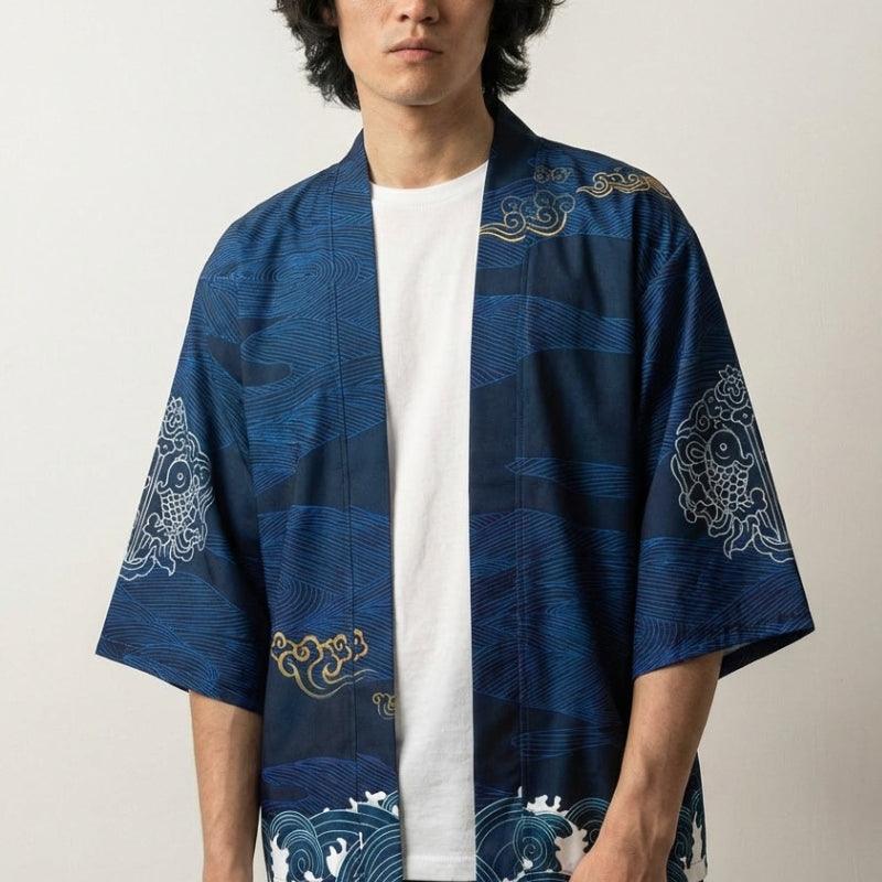 Japanese-style haori