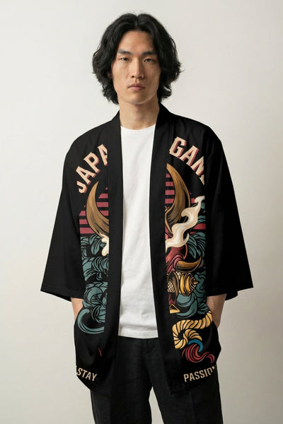 Happi Coat 'Aka Oni'