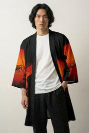 Japanese-style happi coat