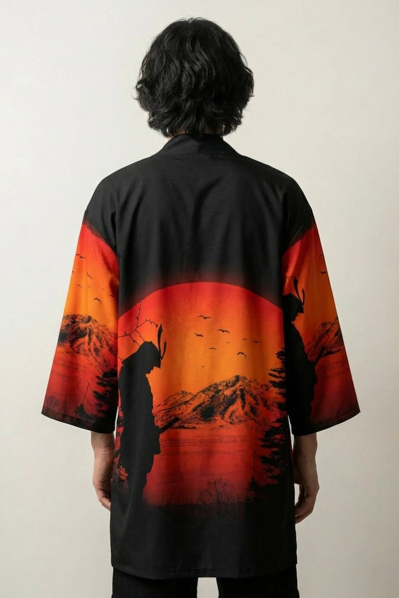 Back view of happi coat