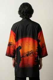 Back view of happi coat