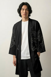 Happi Coat 'Kuro Tora' | Japan Clothing