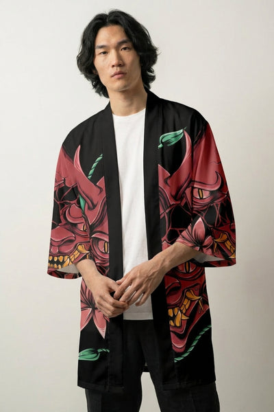 Happi Coat 'Oni Kuro'