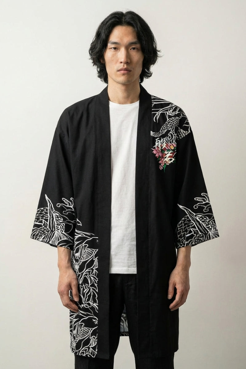 Happi Coat 'Oni Murō' | Japan Clothing