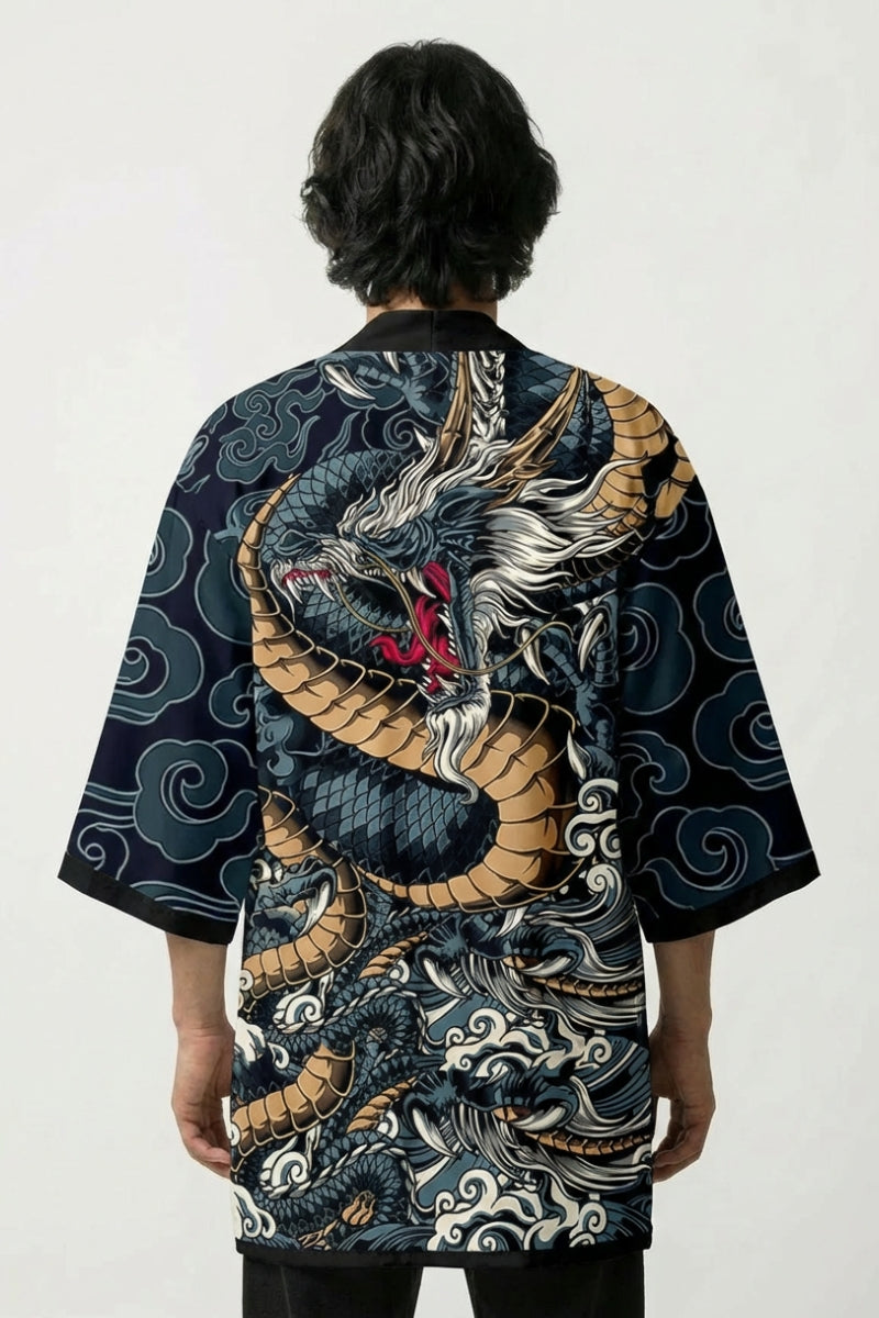 Back view of happi coat