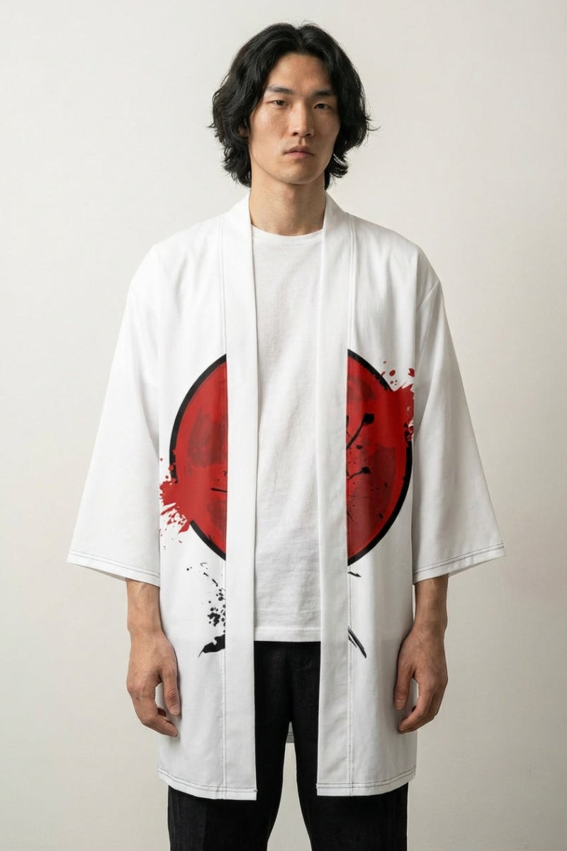 Happi Coat 'Samurai Akai' | Japan Clothing