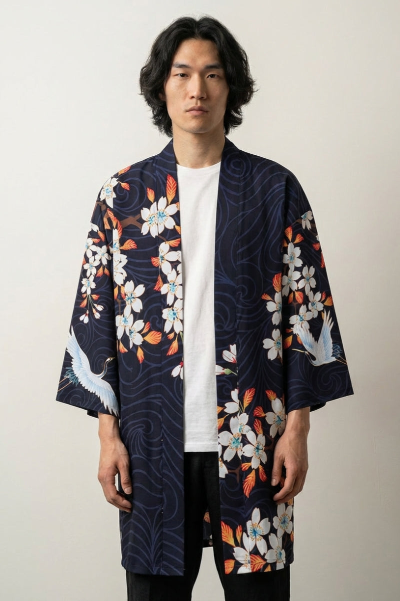 Japanese-style happi coat