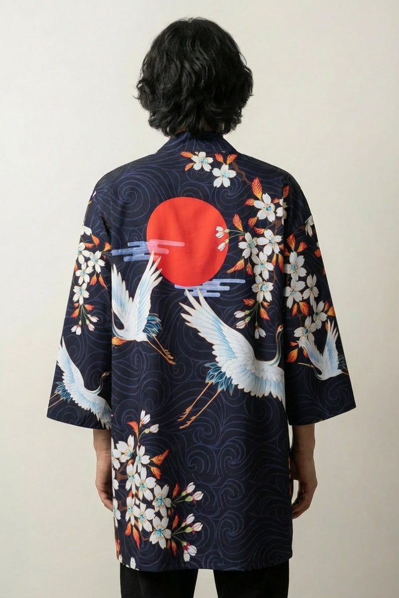Back view of happi coat