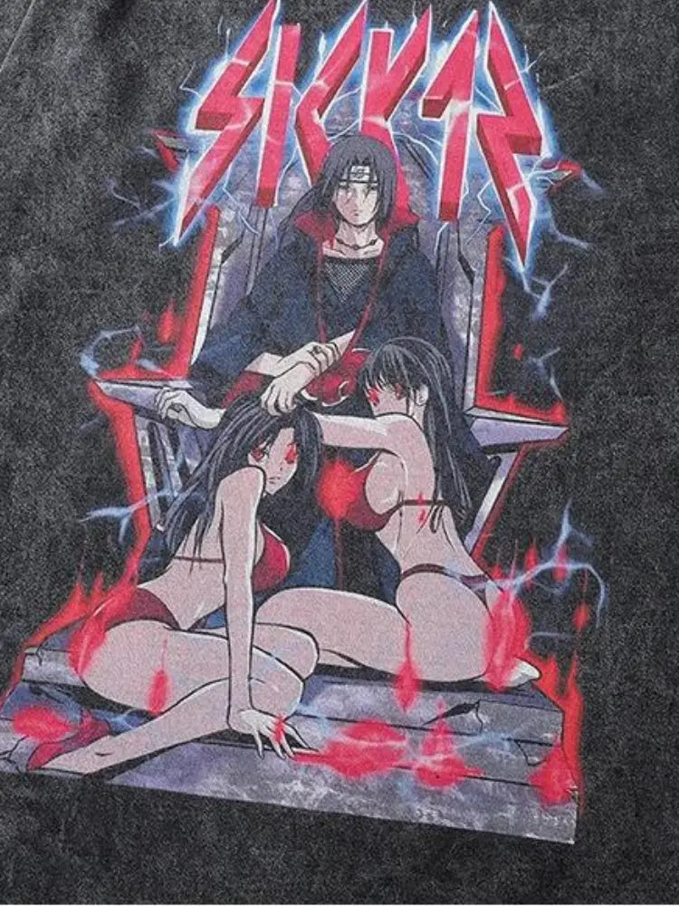 Harajuku Style Sweatshirt 'Anime Girl'