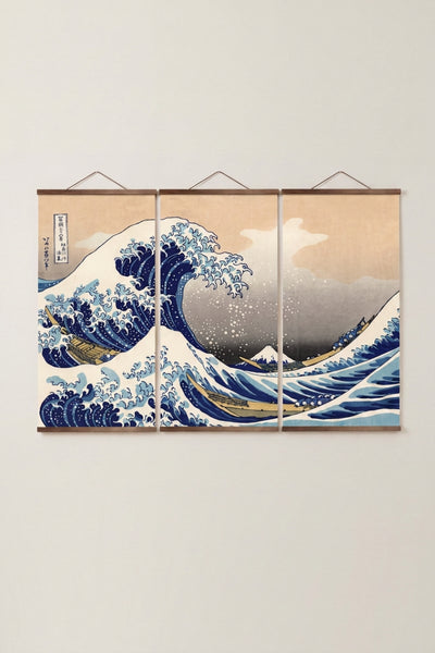 Japanese painting Wave 'Kanagawa'