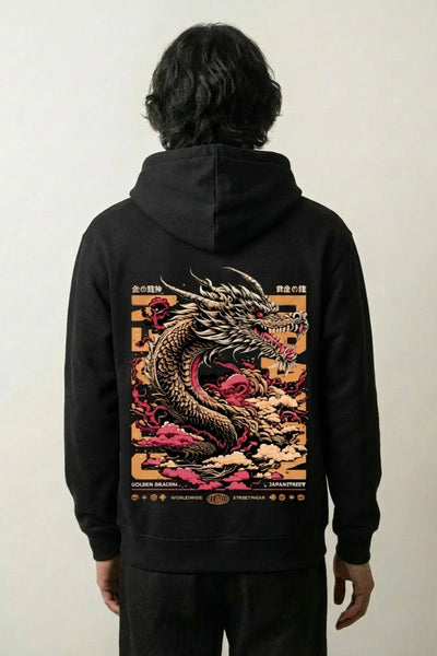 Japanese Dragon Hoodie - ドラゴン
