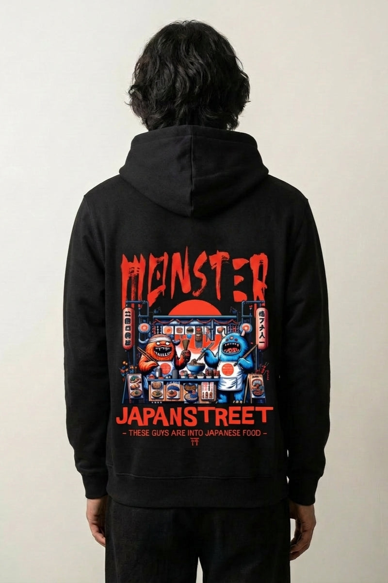 Japanese Food Truck Hoodie - たべもの | Japan Clothing