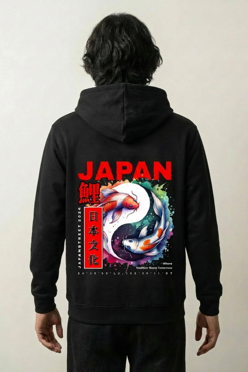Japanese Fish Hoodie - フィッシュ | Japan Clothing