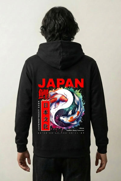 Japanese Fish Hoodie - フィッシュ