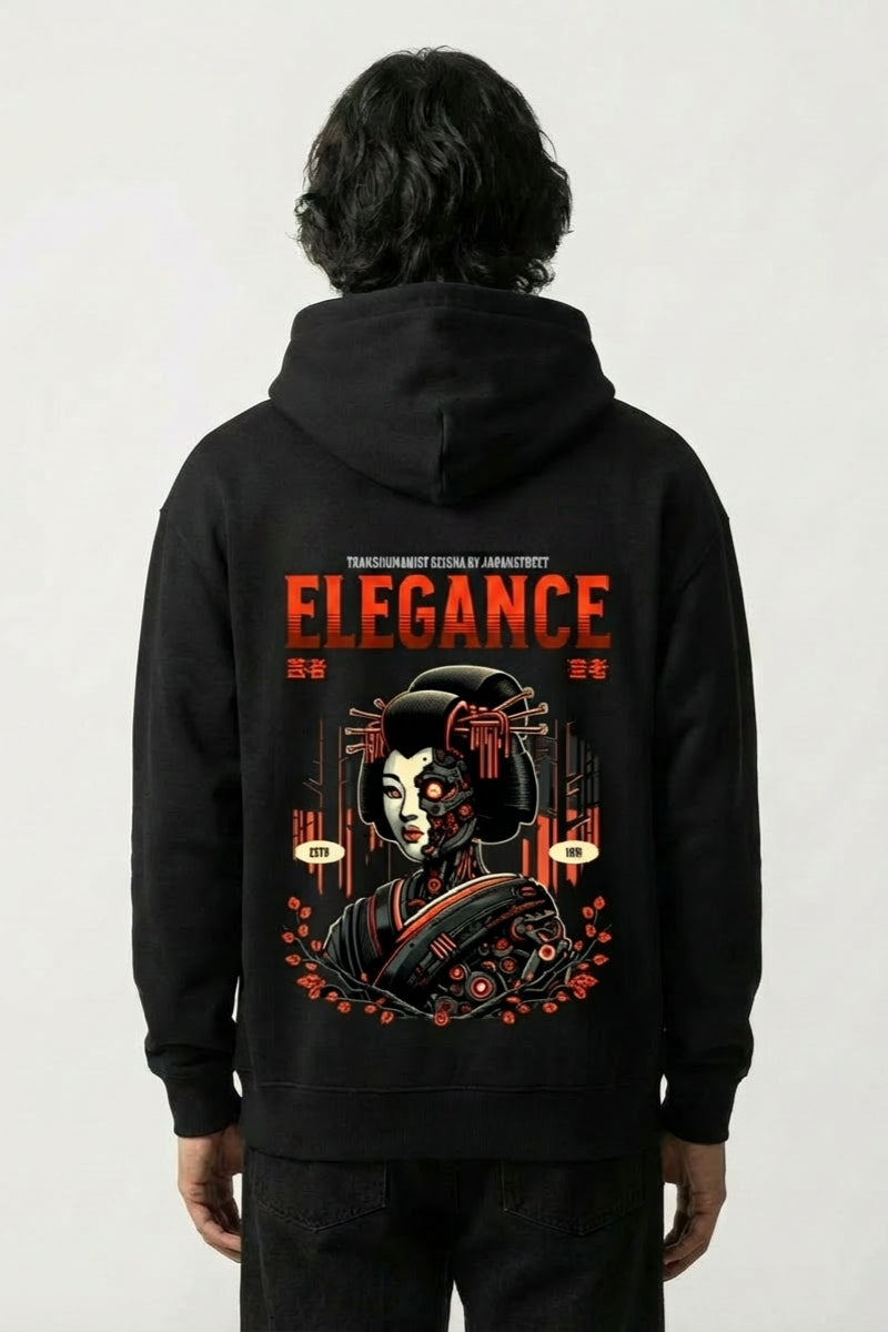 Japanese Inspired Hoodie - サイボーグ | Japan Clothing