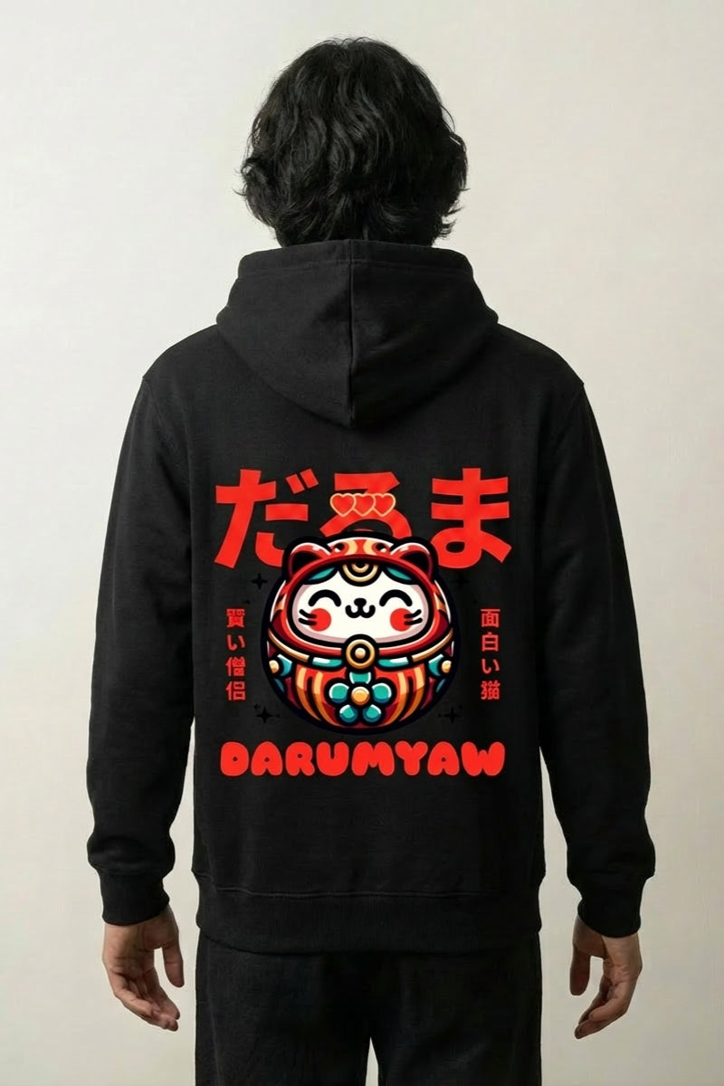 Daruma Hoodie - だるま | Japan Clothing
