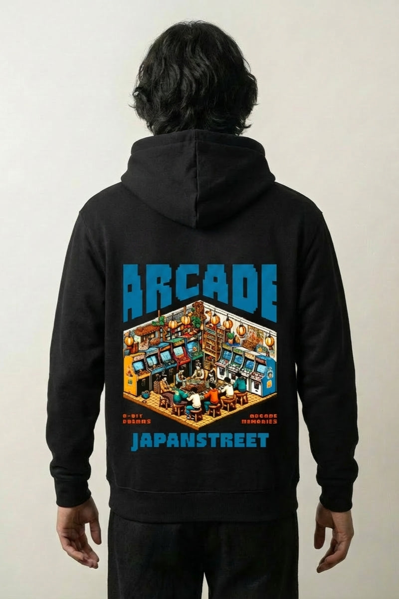 Retro Gaming Hoodie - ゲーマー | Japan Clothing